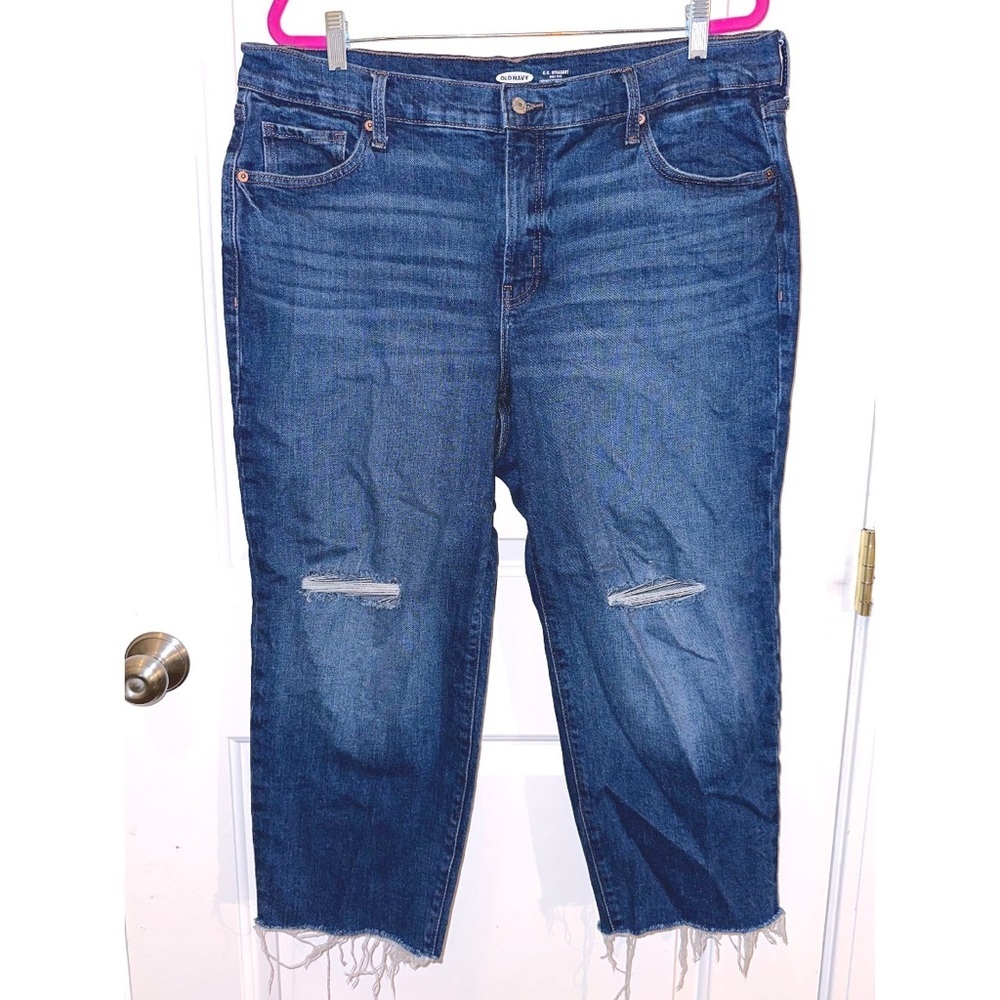 Old Navy O.G. Straight capri jeans